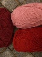 Schaf-Strickwolle